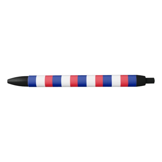 Franse vlag zwarte inkt pen (Voorkant)