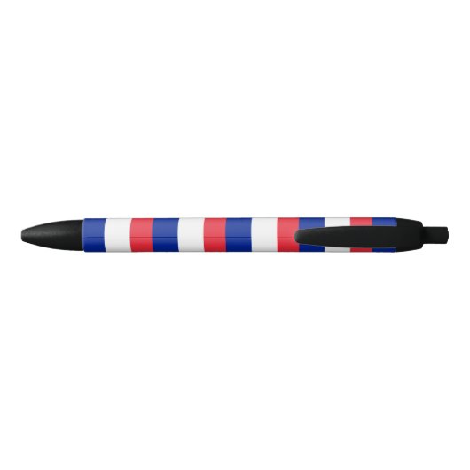 Franse vlag zwarte inkt pen (Achterkant)