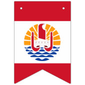 Franse vlaggenbranders van Polynesië Vlaggetjes (Derde vlag)
