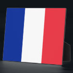 Franse vlaggenPlaque Fotoplaat<br><div class="desc">Verfraai uw inrichting met onze voorname plaquette met de vlag van Frankrijk! Deze plaquette, vervaardigd met nauwgezette aandacht voor detail, is meer dan alleen een decoratief stuk; het is een viering van het Franse erfgoed en de nationale trots. Het gedurfde ontwerp toont met trots de iconische elementen van de Franse...</div>