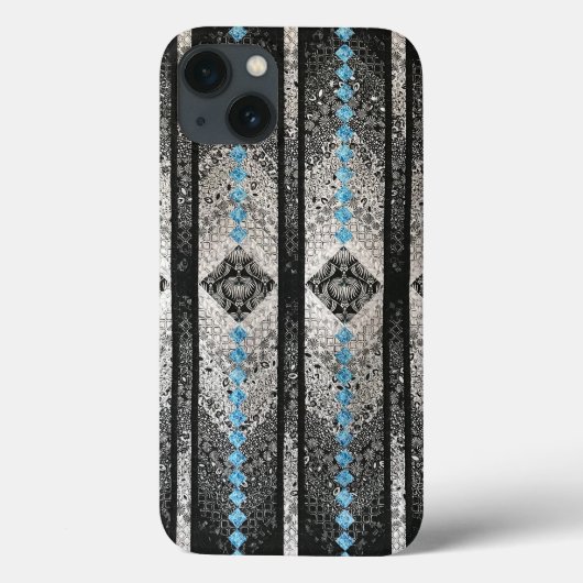 Franse vlecht quilt Hoesje-mate telefoon geval Case-Mate iPhone Case (Achterkant)