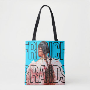 Franse vlechten Tas. Tote Bag