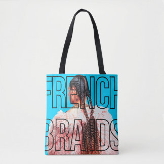 Franse vlechten Tas. Tote Bag