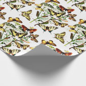  Franse vlinder Cadeaupapier (Hoek)