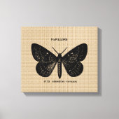  Franse Vlinder op Canvas (Voorkant)