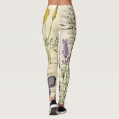 franse vlinder parijs eiffel tower leggings (Achterkant)