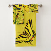 Franse vlinders bad handdoek (Insitu)