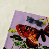 Franse vlinders strandlaken (In situ)