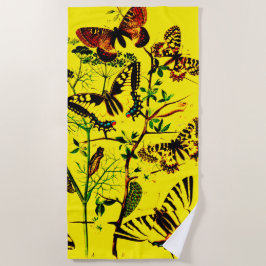 Franse vlinders strandlaken