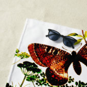 Franse vlinders strandlaken (In situ)