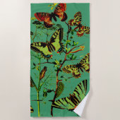 Franse vlinders strandlaken (Voorkant)