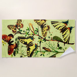 Franse vlinders strandlaken