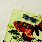 Franse vlinders strandlaken (In situ)