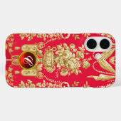  FRANSE VLOERINGEN, STROOMVAL, ROZEN Rode kiem Case-Mate iPhone Case (Achterkant (horizontaal))