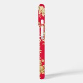  FRANSE VLOERINGEN, STROOMVAL, ROZEN Rode kiem Case-Mate iPhone Case (Achterkant / Links)