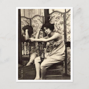 Franse vloot -  Pinup Briefkaart