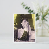 Franse vloot -  Pinup Briefkaart (Staand voorkant)