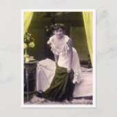 Franse vloot -  Pinup Briefkaart (Voorkant)