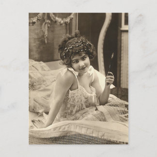 Franse vloot -  Pinup Girl Briefkaart