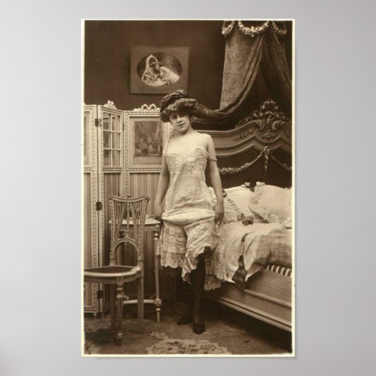 Franse vloot -  Pinup Girl Poster (Voorkant)