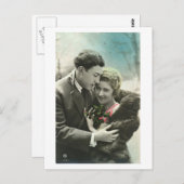 Franse vloot -  Romantic Love Briefkaart (Voorkant / Achterkant)
