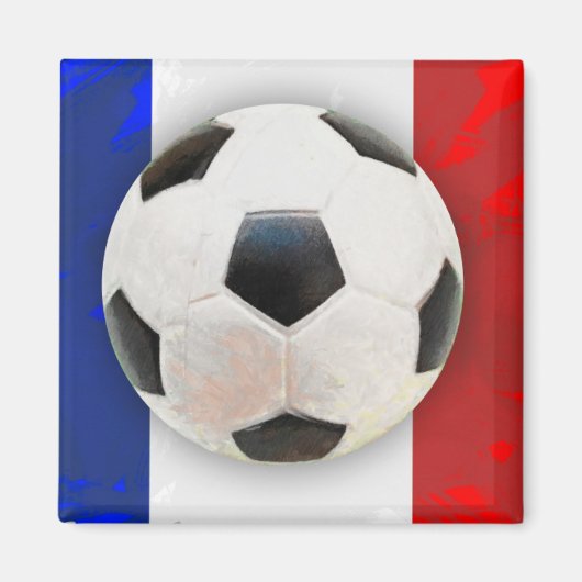Franse Voetbal Magneet (Voorkant)