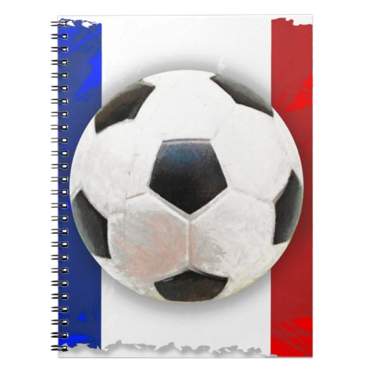Franse Voetbal Notitieboek (Voorkant)
