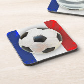 Franse Voetbal Onderzetter (Linkerzijde)