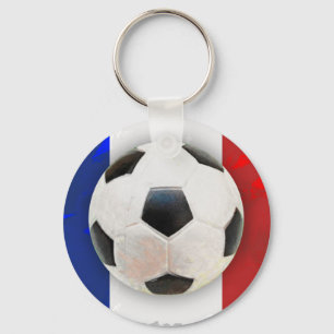 Franse Voetbal Sleutelhanger