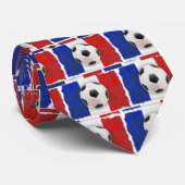 Franse Voetbal Stropdas (Opgerold)