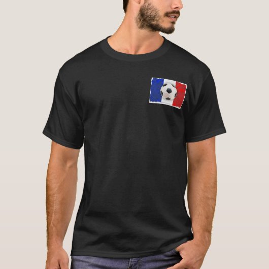 Franse Voetbal T-shirt (Voorkant)