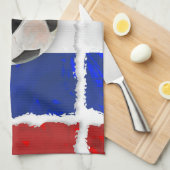 Franse Voetbal Theedoek (Quarter Fold)