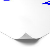 Franse voetbalvlag poster (Hoek)