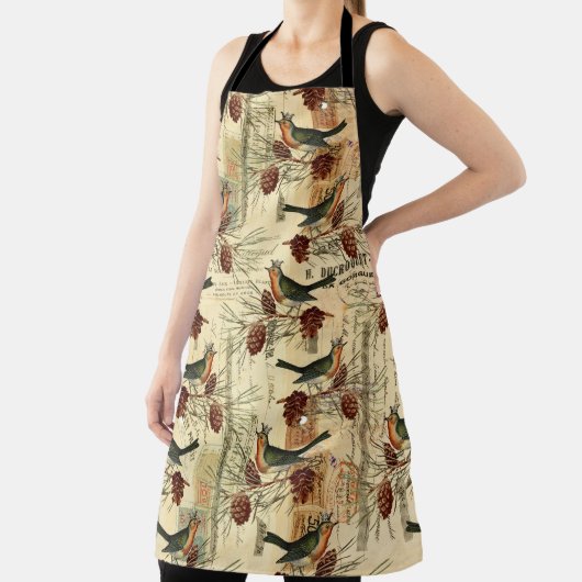  Franse vogelkreeftenstampen Schort (Insitu)