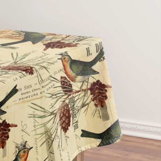  Franse vogelkreeftenstampen Tafelkleed (Voorbeeld)