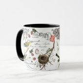  Franse Vogels koffie mok (Voorkant links)