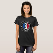 Franse volleybal Roundel T-shirt (Voorkant volledig)