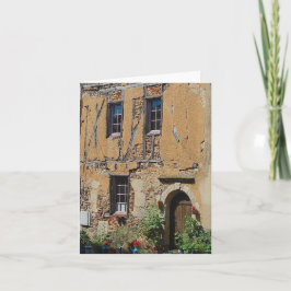 Franse Voorzijde Feestdagen Kaart