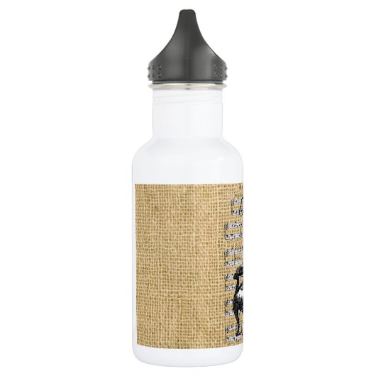 Franse voorzitter Burlap Waterfles (Links)