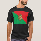 Franse Vreemdelingenlegioen vlag T-shirt (Voorkant)
