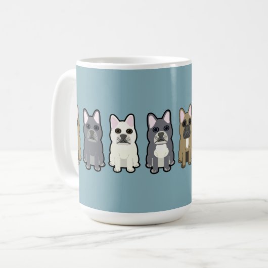 Franse Vrienden Koffiemok (Voorkant links)