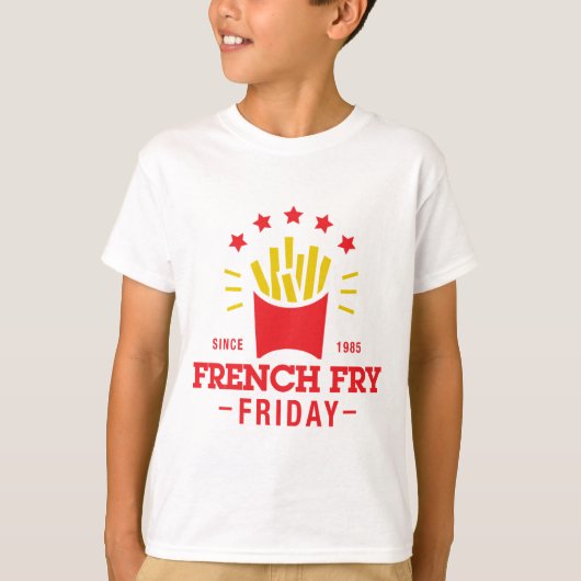 Franse vrijdag t-shirt (Voorkant)