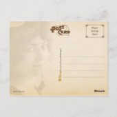  Franse vrouw met zoete kersen Briefkaart (Achterkant)