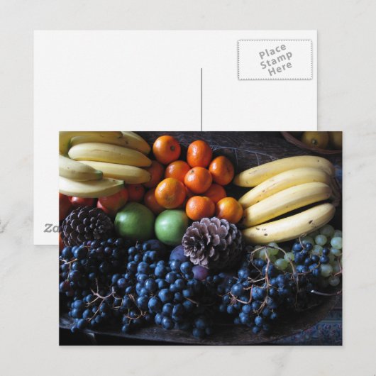 Franse vruchten briefkaart (Voorkant / Achterkant)