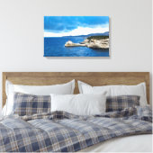 Franse vuurtoren canvas afdruk (Insitu (Slaapkamer))