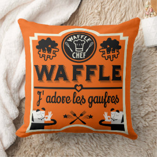 Franse wafels kussen