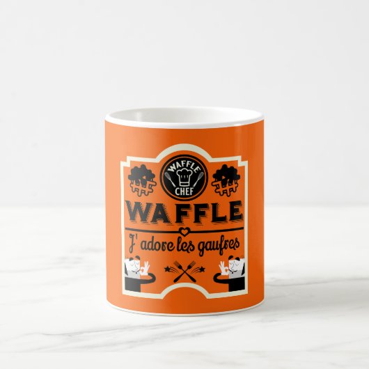Franse wafels magische mok (Center)
