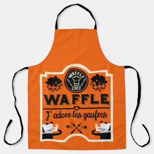 Franse wafels schort