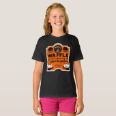 Franse wafels t-shirt (Voorkant volledig)