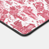  Franse wagen van Dawn Toile de Jouy-Pink Bureaumat (Hoek)